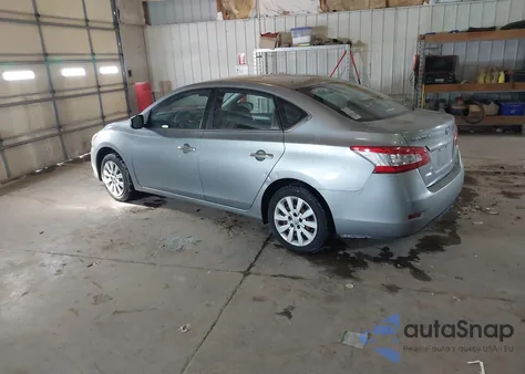 2014 Nissan Sentra Sv from USA, damaged, VIN 3N1AB7AP6EY256422